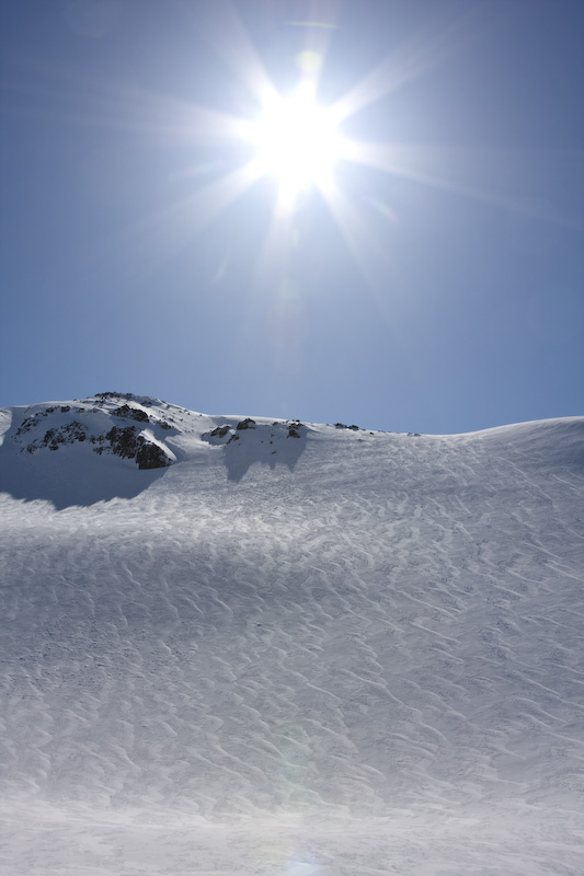 Sun Above The Nisqually Glacier